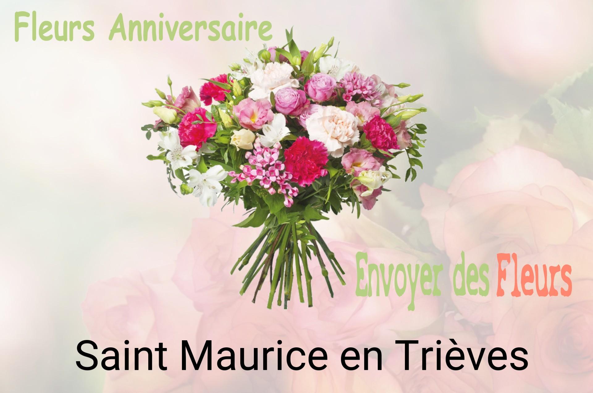 Bouquet de fleurs d’anniversaire livré à Saint-Maurice-en-Trièves