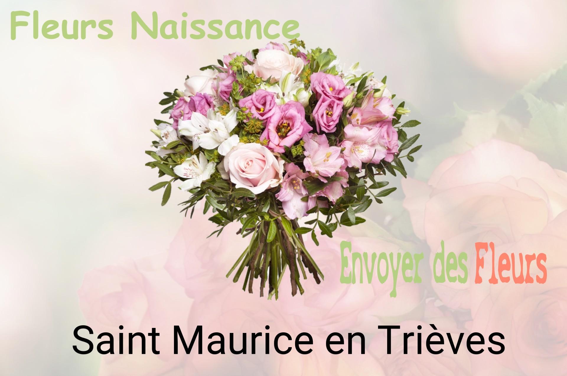 Bouquet de fleurs de naissance livré à Saint-Maurice-en-Trièves